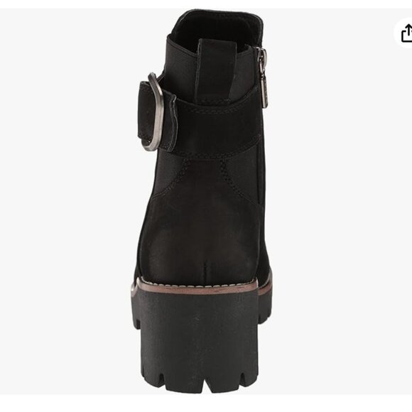 Blondo Suede Leather Boots Waterproof Boack 6.5 - Picture 4 of 10